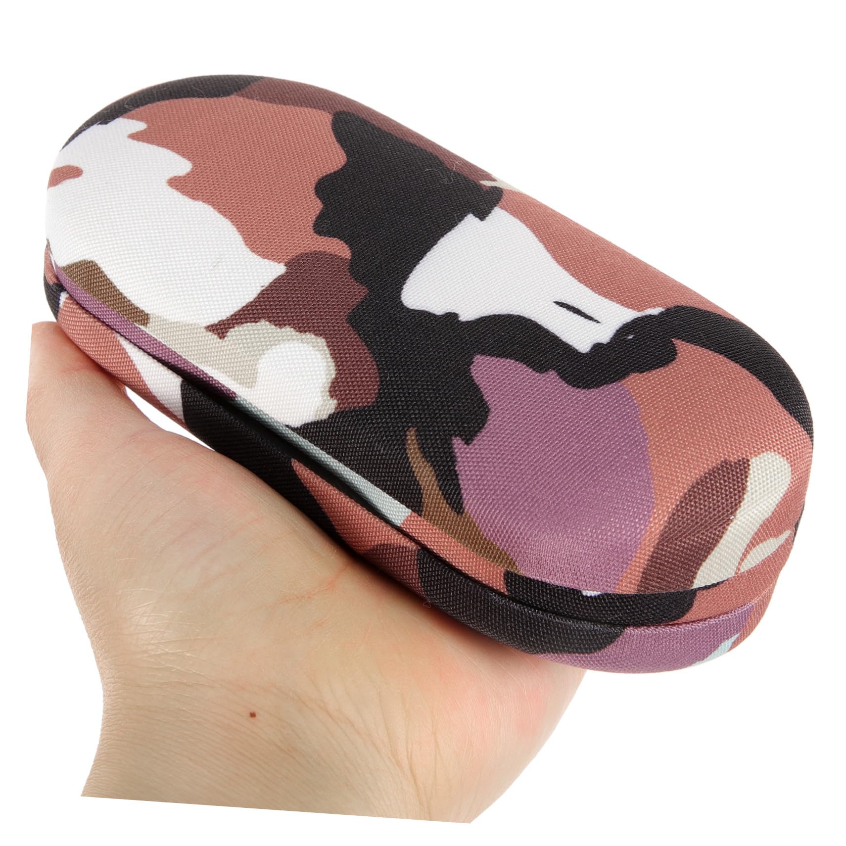 VALICLUD 2ensembles Étui à Lunettes Double Avec Compartiments Séparés Boîte De Rangement Portable Pour Lunettes Et Lentilles Protection Rigide Et Design Camouflage Unique