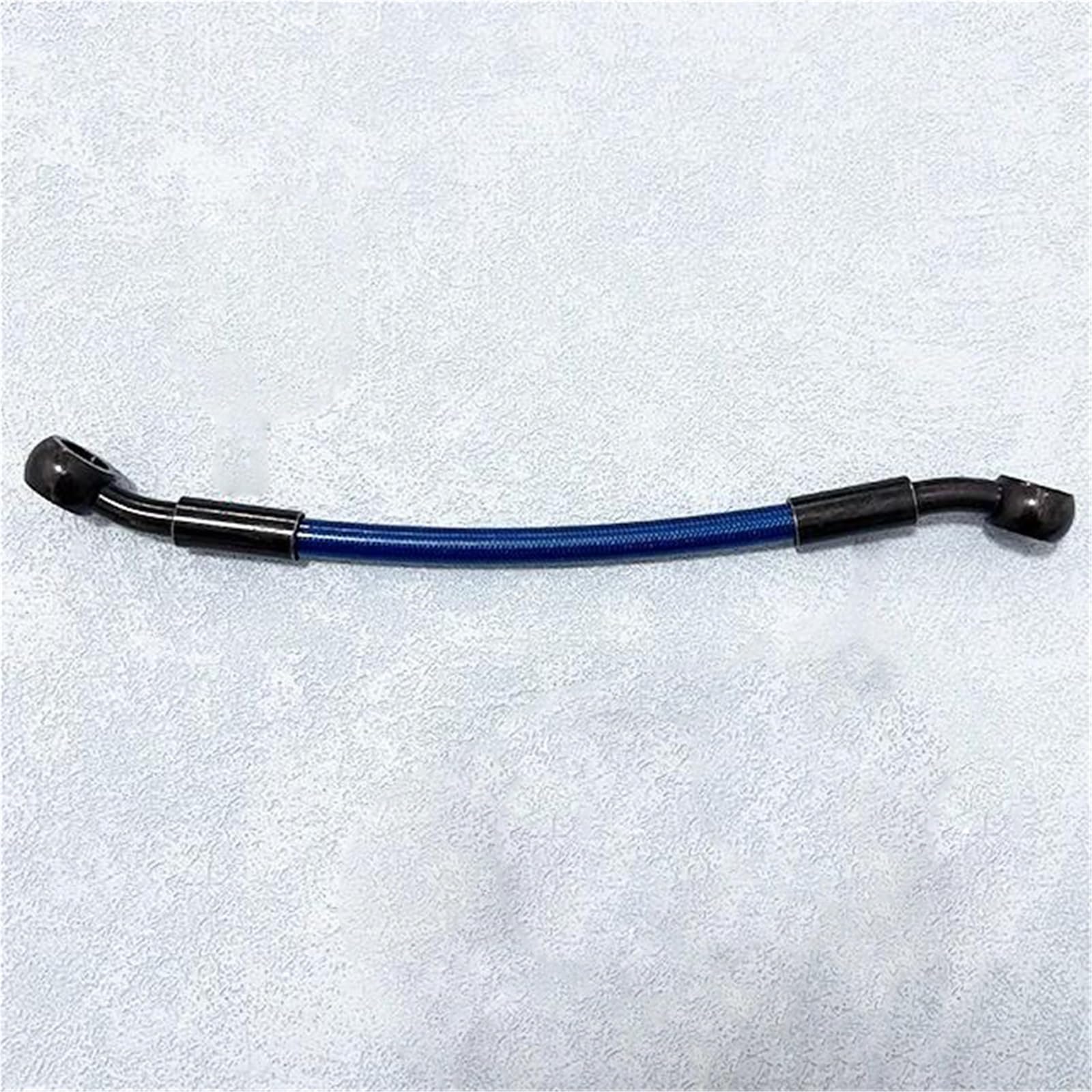 Motorcycle Brake Hose 10CM-500CM Motorcycle Accessories Hydraulic Oil Pipe Braided Brake Line Cable Hose M8 Banjo 28°-28°(450CM)