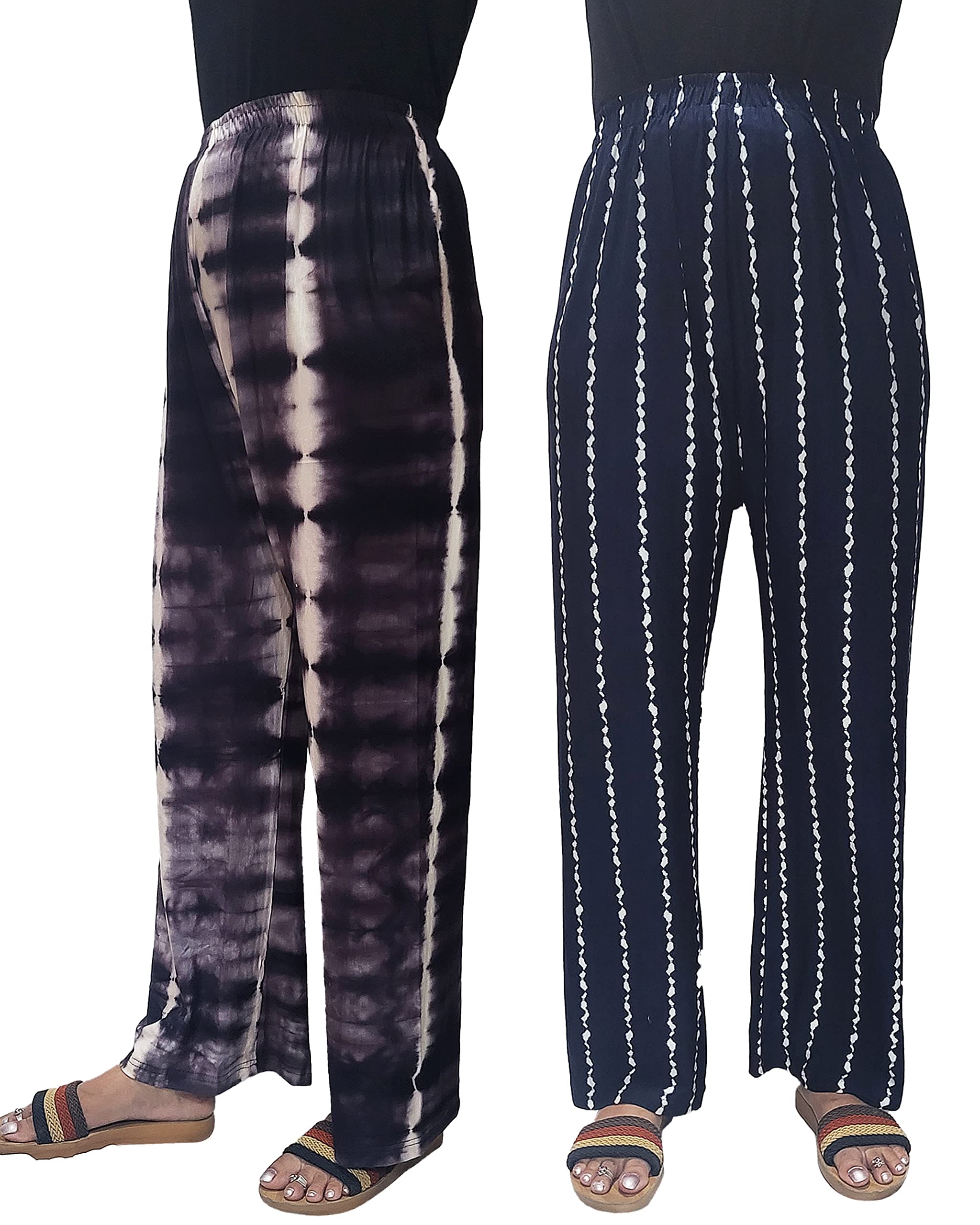 matelco women Lower/Lounge wear/Pajama/Pallazo-Pack of 2-picture-54