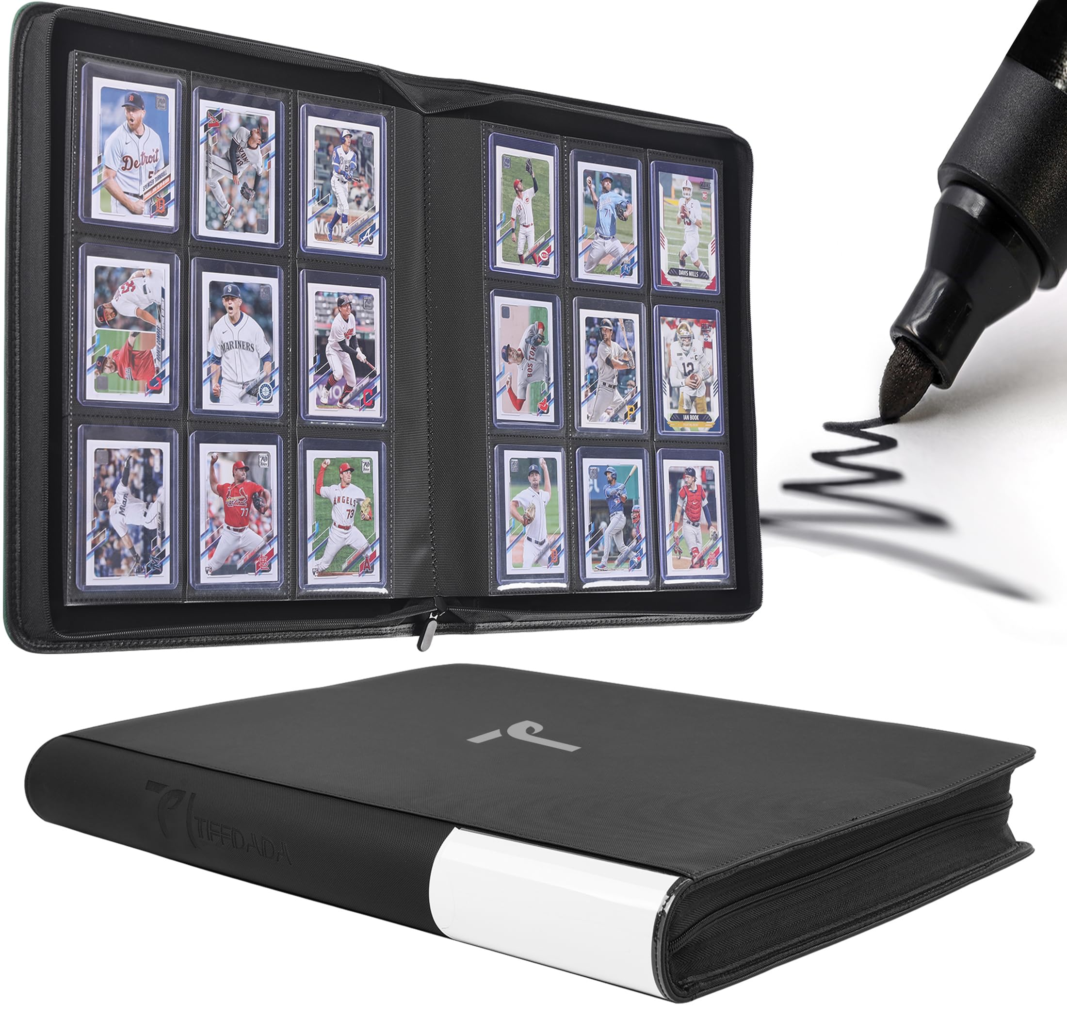 Amazon.com: Top Loader Binder, 9 Pocket, Holds Up to 360 3