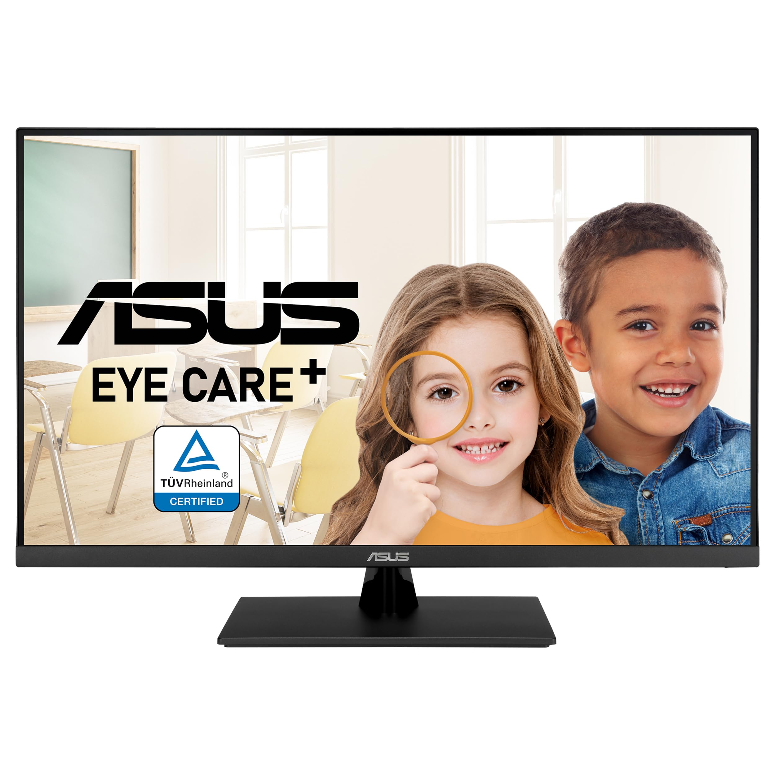 ASUS VP327Q - Monitor Eye Care de 31,5", 4K UHD (3840 x 2160), 99% sRGB, HDR-10, Adaptive-Sync, DisplayPort, HDMI, antiparpadeo, Filtro de luz Azul, montable en Pared