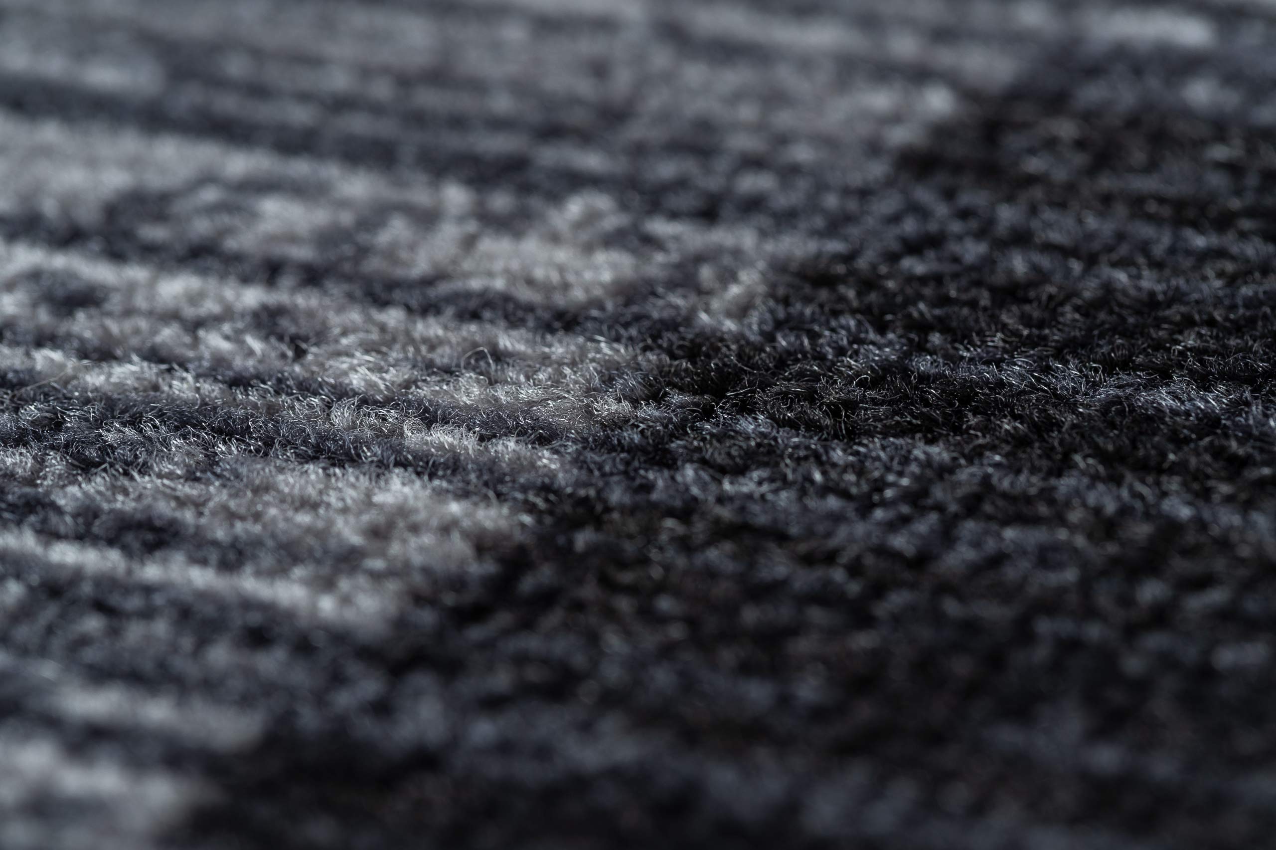 rugsx Tapis de Couloir Adagio Gris - Antidérapant, Moderne et Durable, idéal pour la Cuisine, Le Hall et Le Couloir, 100x300 cm