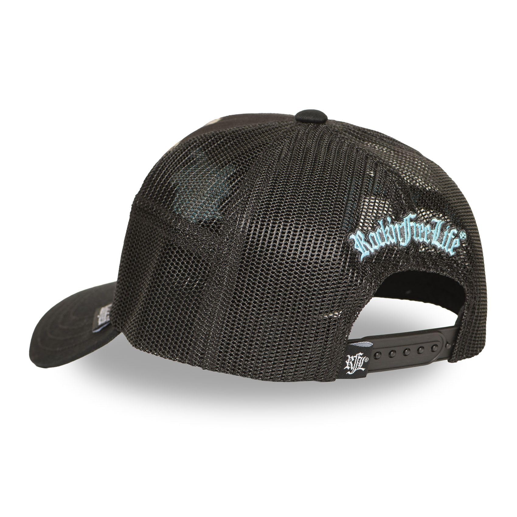 RFL Rock'nFreeLife Casquette Trucker imprimée avec Filet Strife
