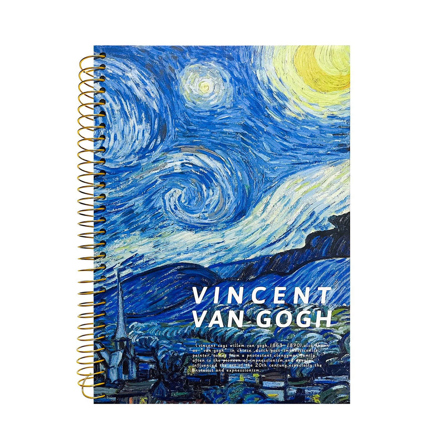 Cahier à spirale épais au format B5 doté d'intercalaires de tri - 6