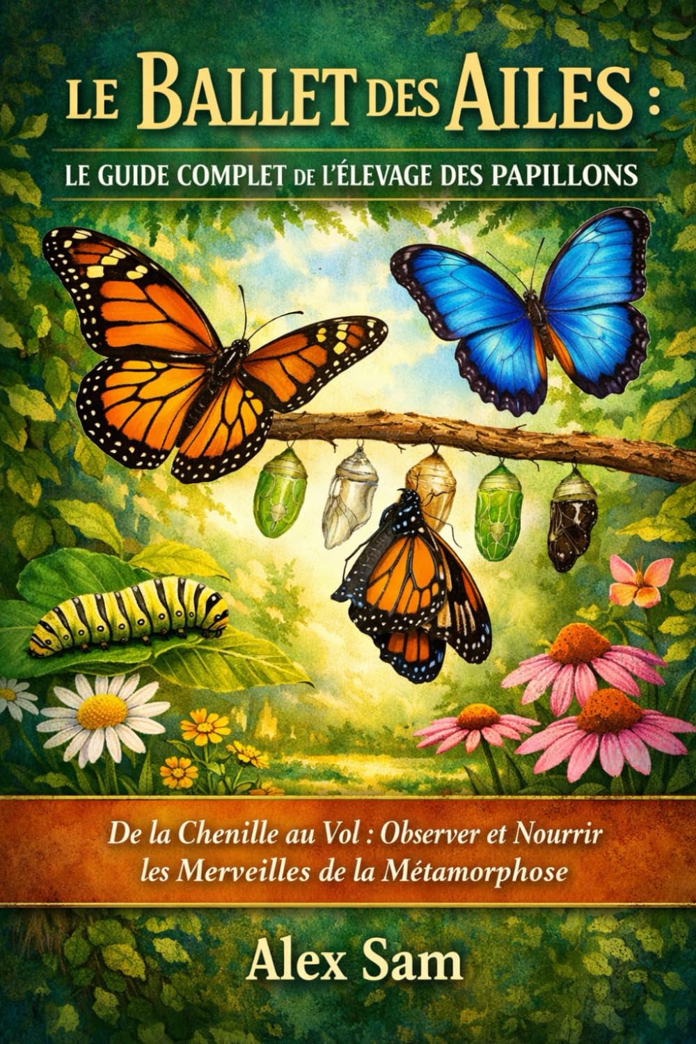 LE BALLET DES AILES : LE GUIDE COMPLET DE L'ÉLEVAGE DES PAPILLONS: De la Chenille au Vol : Observer et Nourrir les Merveilles de la Métamorphose