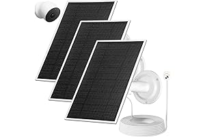Optimized Solar Power for Your Nest Cam - 6V 4.5W Solar Panel...