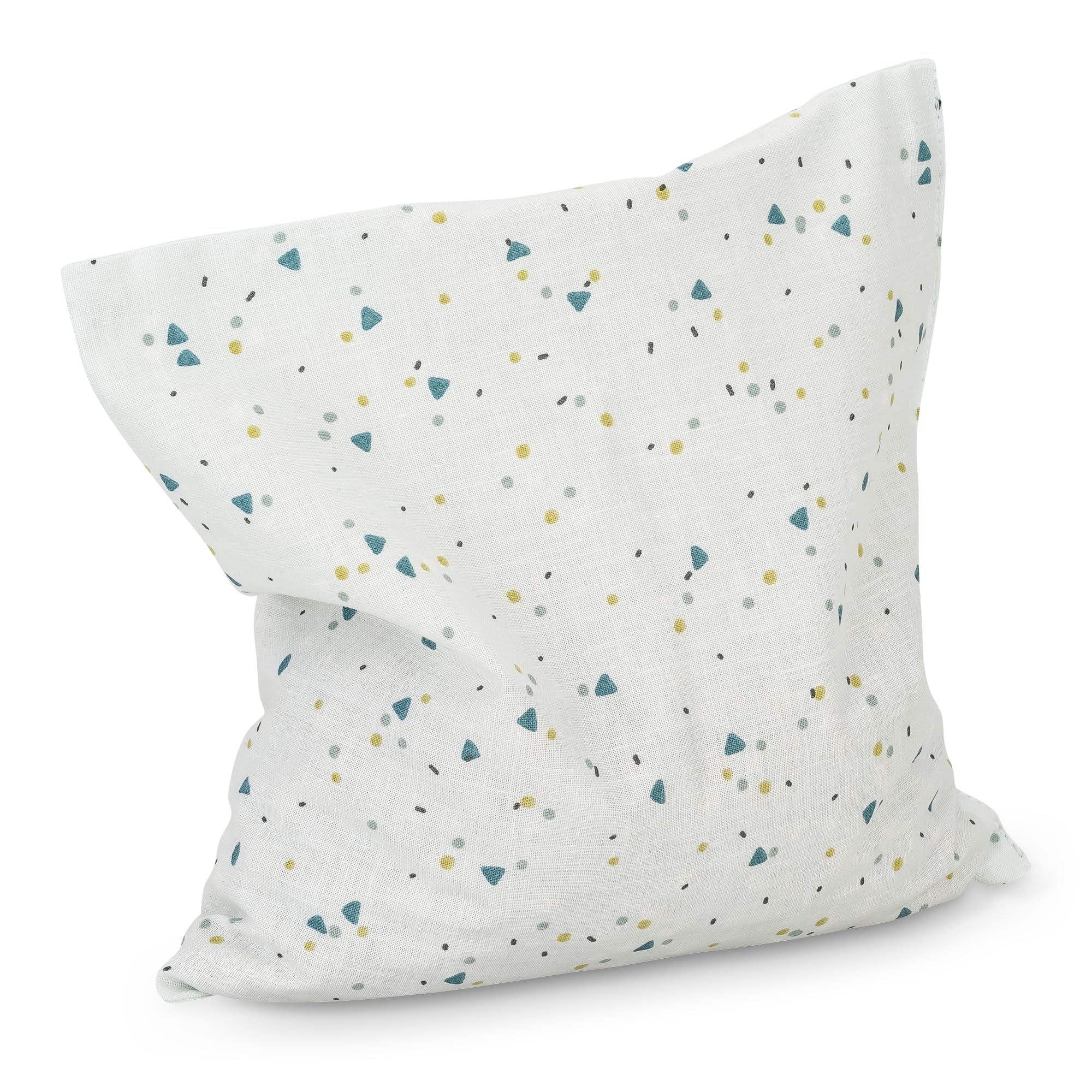 GRÜNSPECHT Coussin chauffant noyaux de cerises 19 x 19 cm Housse coton micro-ondes four vert