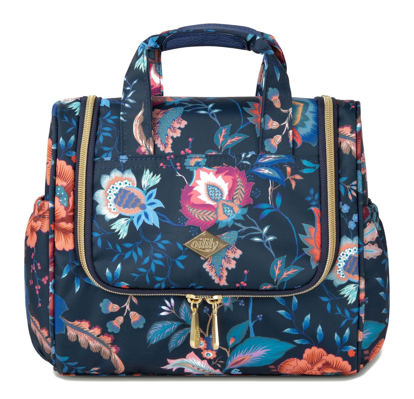Oilily Cathy Travel Kit with Hook Blue Iris