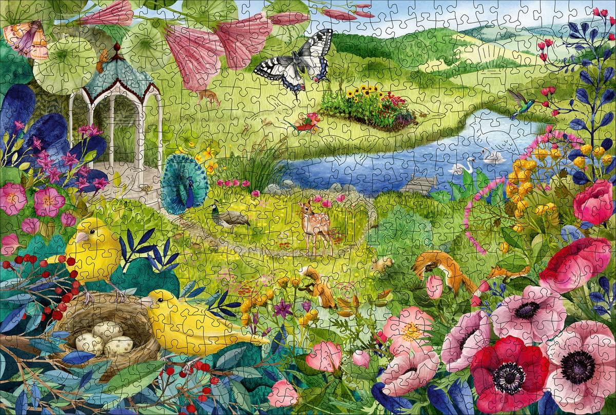 Ravensburger - Puzzle 500 Piezas Garden | Puzzle 500 Piezas Adultos | Rompecabezas Adultos Y Niños De 14 Años O Más | Regalos para Niños 14 Años O Más | Mide 52x52cm
