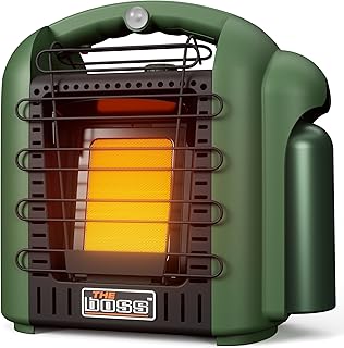 THE BOSS Propane Heater for Patio, 6000 BTU Portable Heater Outdoor Use Propane, Outdoor