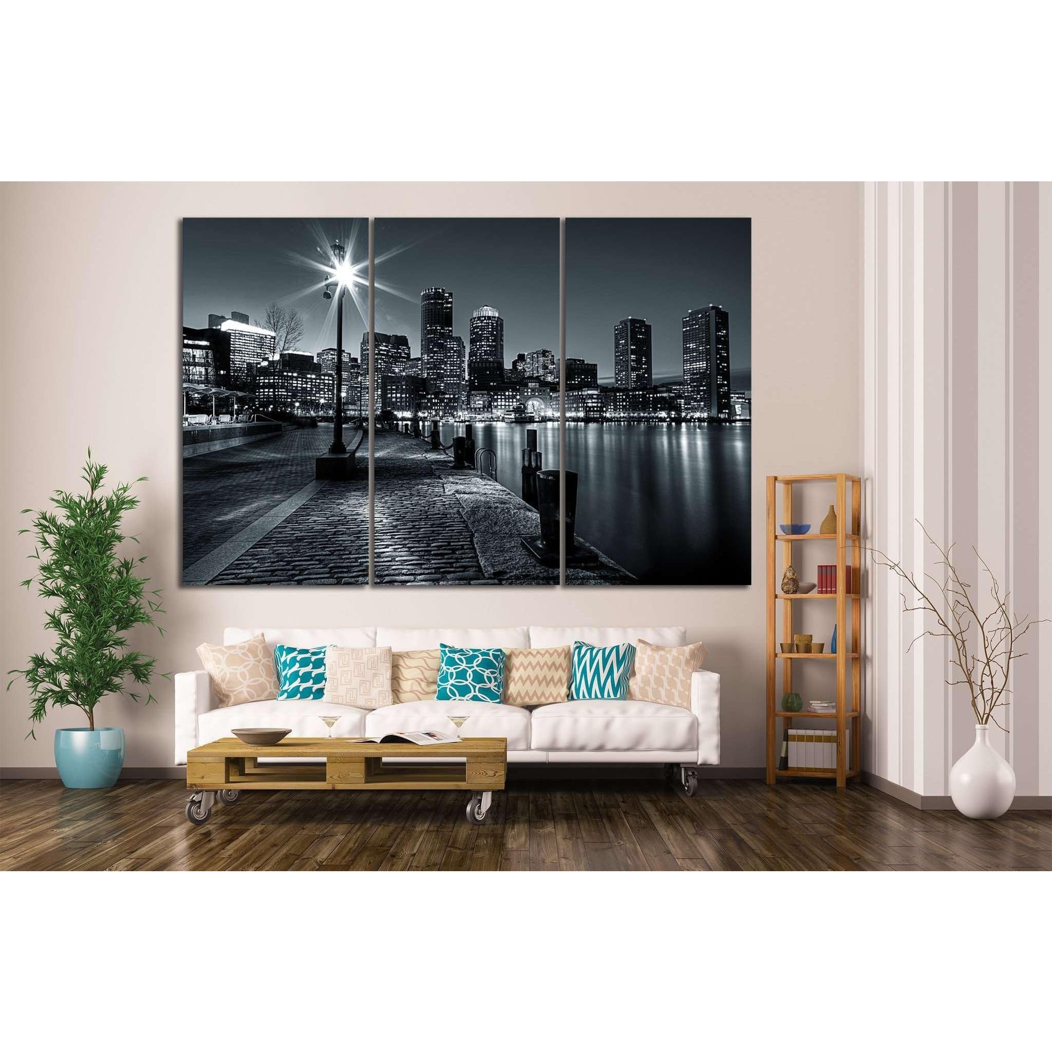 Impression sur toile Boston ZELLART 180x120 cm décoration murale