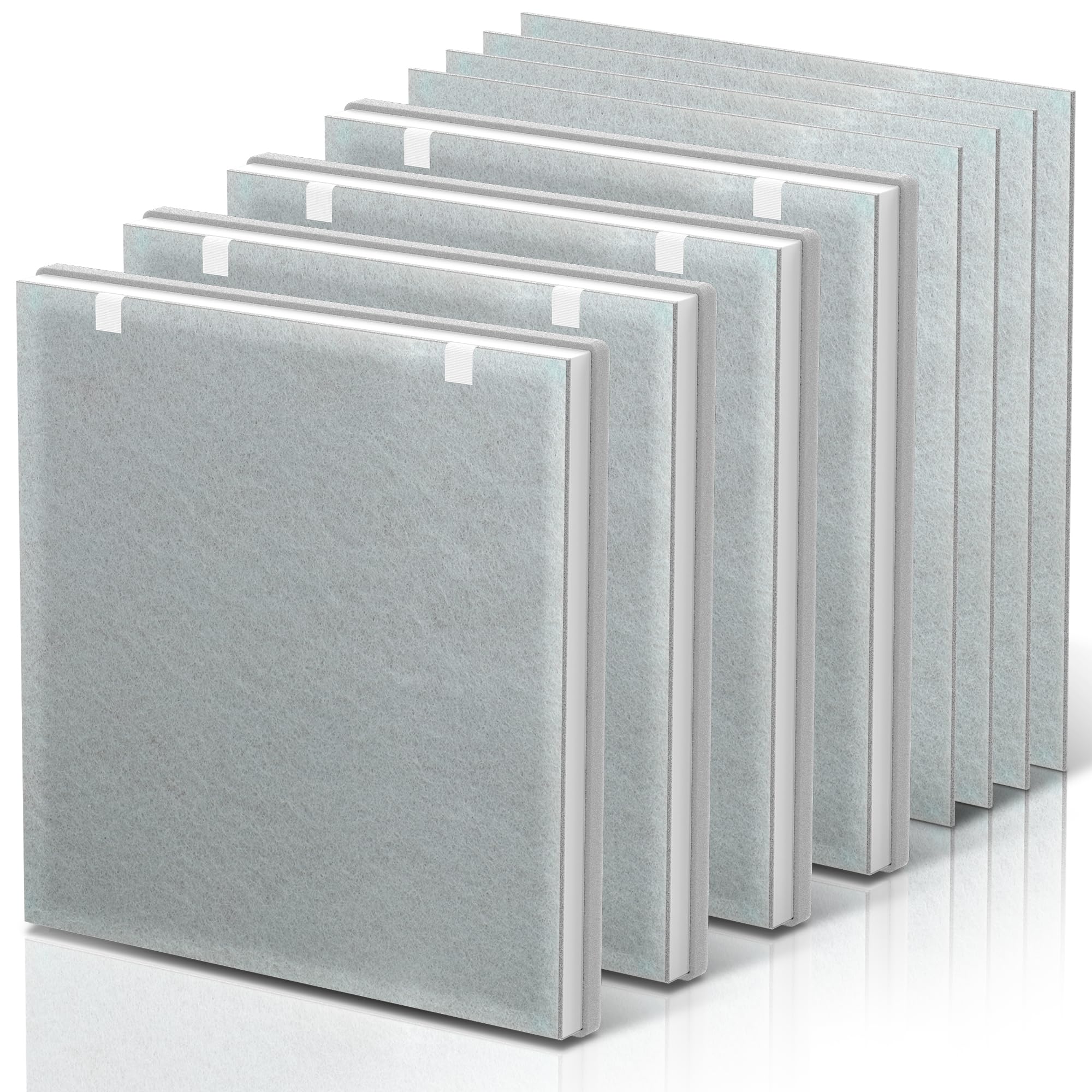 Elnuliros Vital 100 Replacement Filter, Compatible with LEVOIT Vital 100 Air Purifi-er, 3-in-1 H13 Filter and Activated Carbon Filter with 4 pcs Extra Pre-Filters, Replace Part # Vital 100-RF, 4 Pack