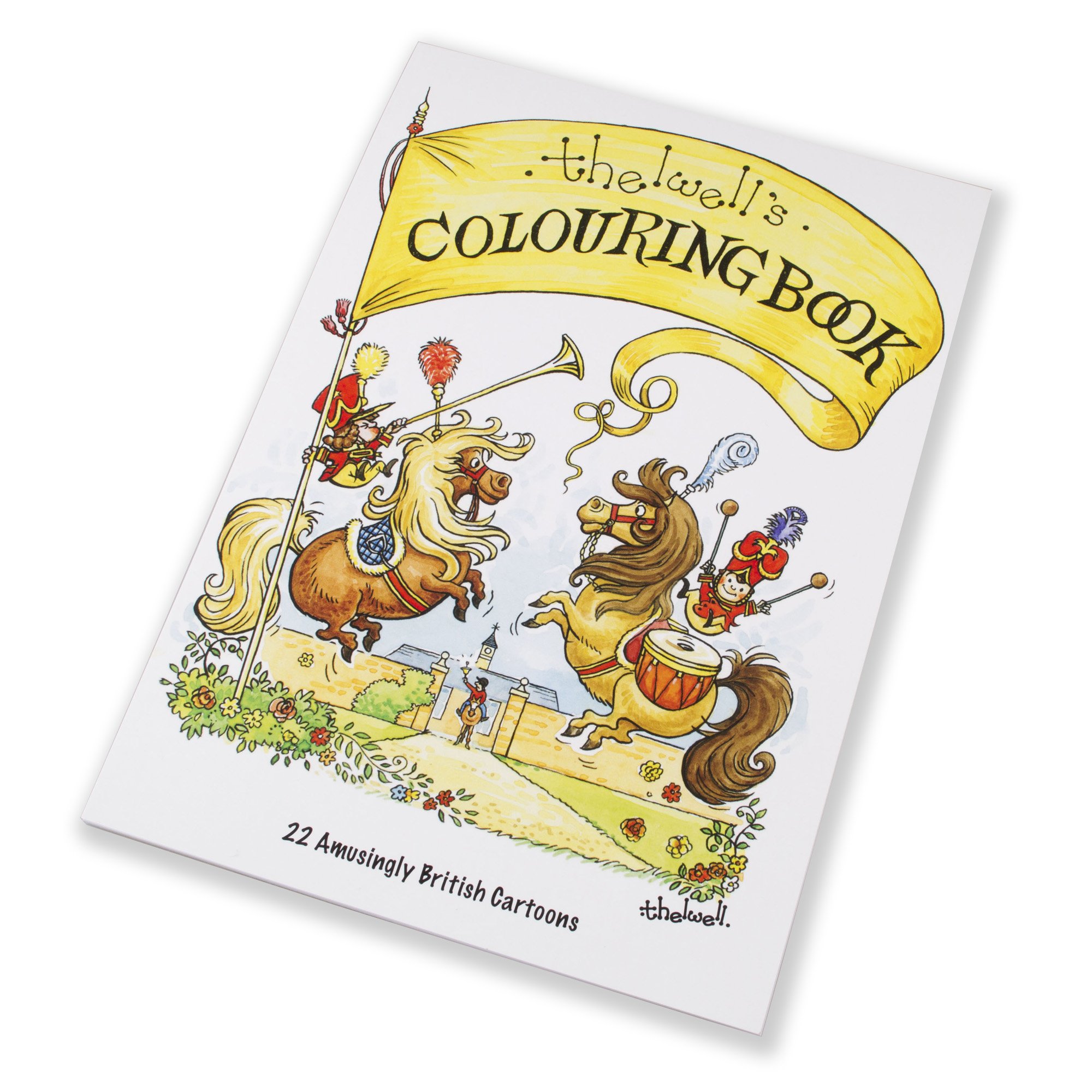 Charles Sainsbury-Plaice Multicolor Thelwell's Colouring Book - Ponies, Horses And The Countryside. Horse Art