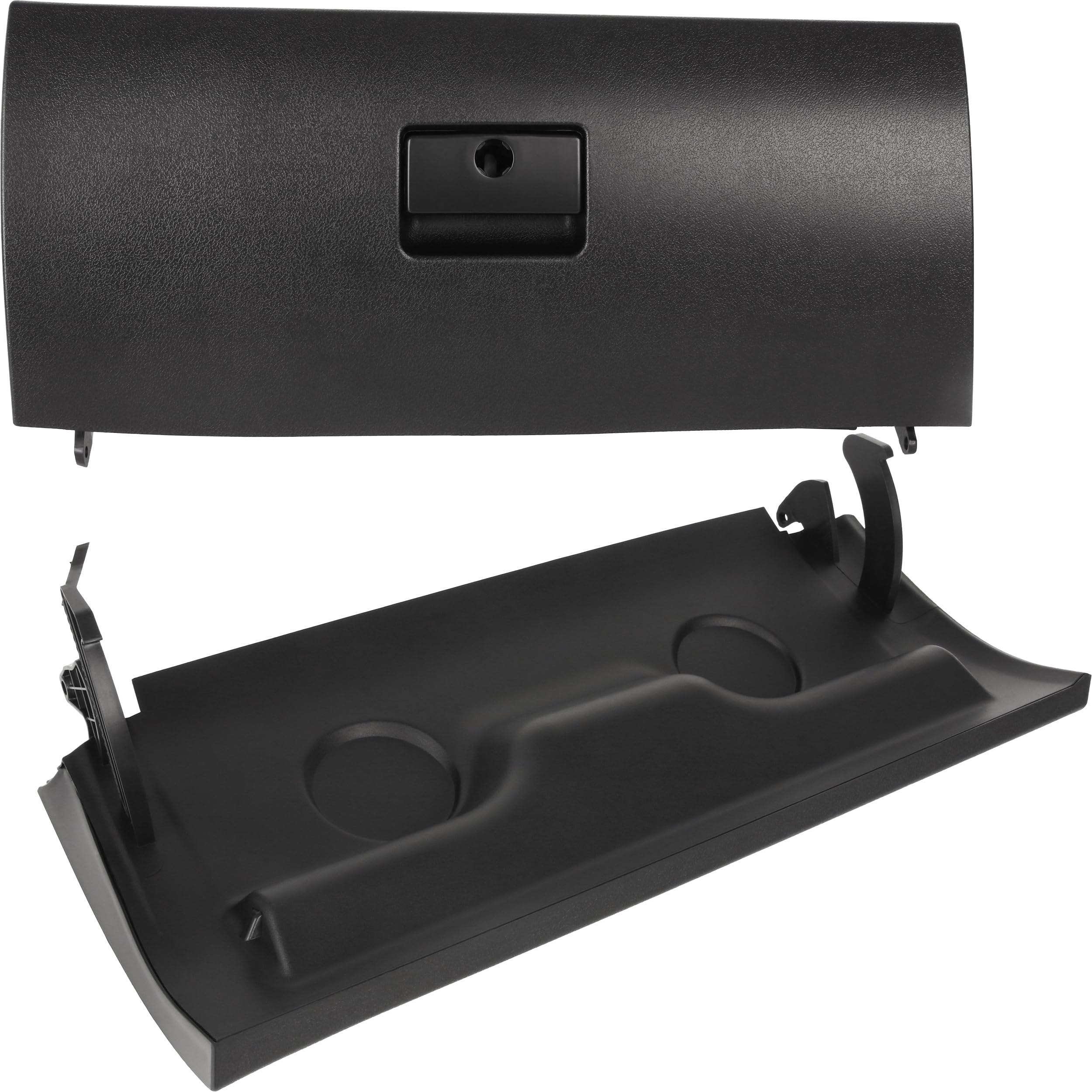 RECAMBO Handschuhfach Deckel Klappe Schwarz passend für VW Golf 4 1J BJ 1997-2006 - OEM-Optik, passgenaue Aufnahme, einfache Montage, langlebige Materialien, Innenraum-Reparatur
