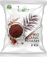 SDF Bio Organic Potash 2 KG | Essential Fertilizer for Gardening Granular Potash Fertilizer for Vegetables, Fruits, Garden Flowers, Agriculture Crops, Indoor