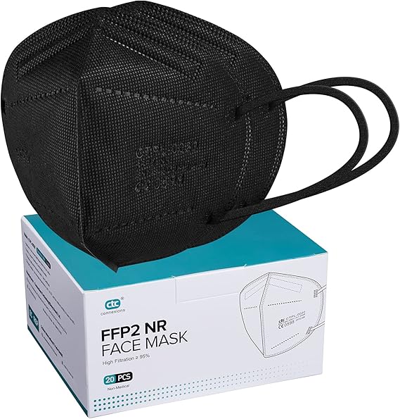 HONGZHI FFP2/KN95 Face Mask, 5Layer CE certified EN149 Standard Face