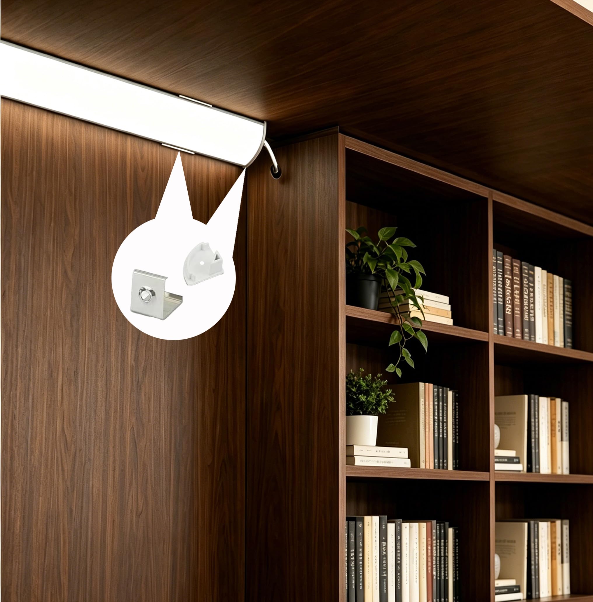 LED Strip Channel - 3.28ft Aluminum Profile (6 Pack) -6