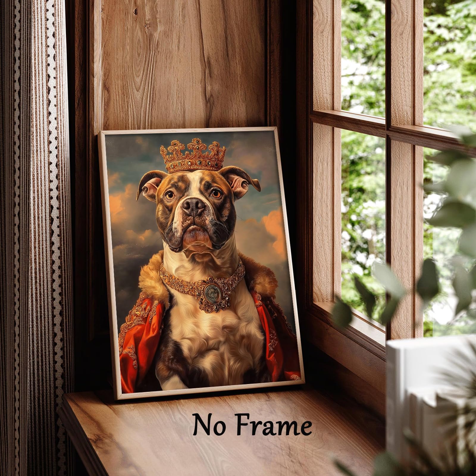 Amazon.com: Renaissance Dogs Wall Art French Bull Dog Canvas