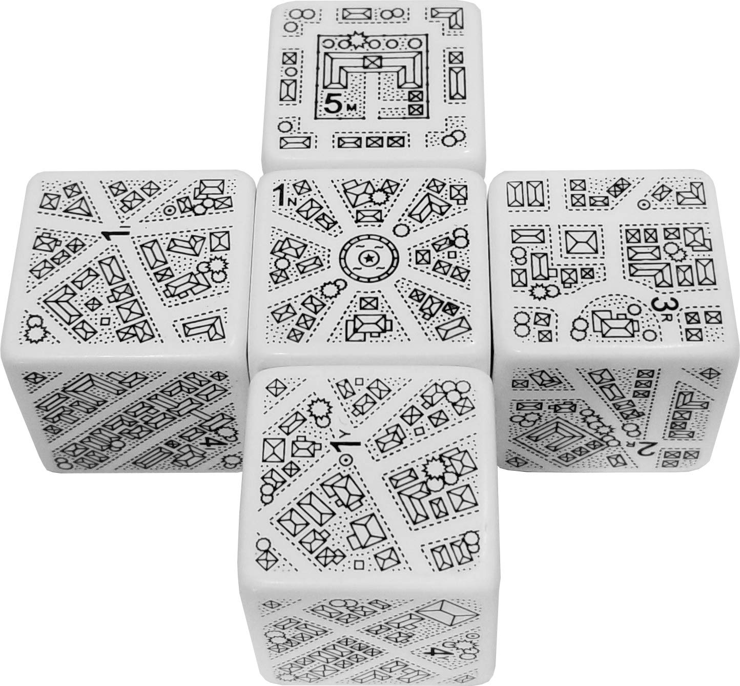 Inkwell Ideas DungeonMorph Dice Cities Set