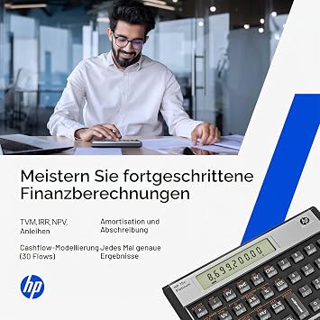 Hewlett Packard [HP] Calculator Financial Platinum RPN Algebraic Programmable Ref HP12C PLATINUM