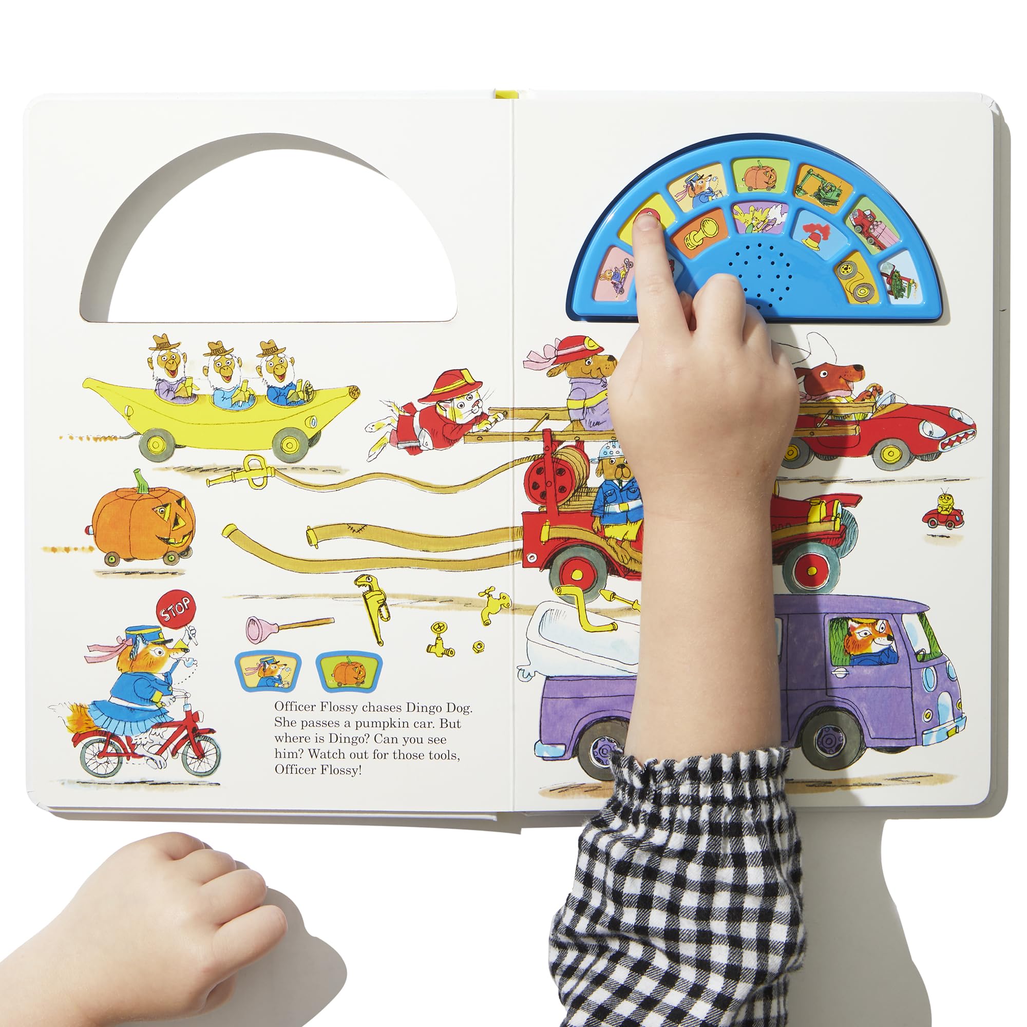 Richard Scarry's Cars and Trucks Sound Book: Has 12 Busy Sounds