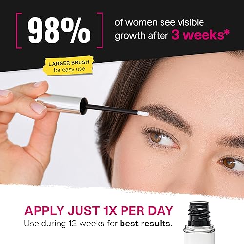 Miniatura 4 de BROWCOCA!NE Espesante y alargador de cejas - Potenciador de cejas para cejas más completas y definidas - Sin parabenos - Fórmula nutritiva y