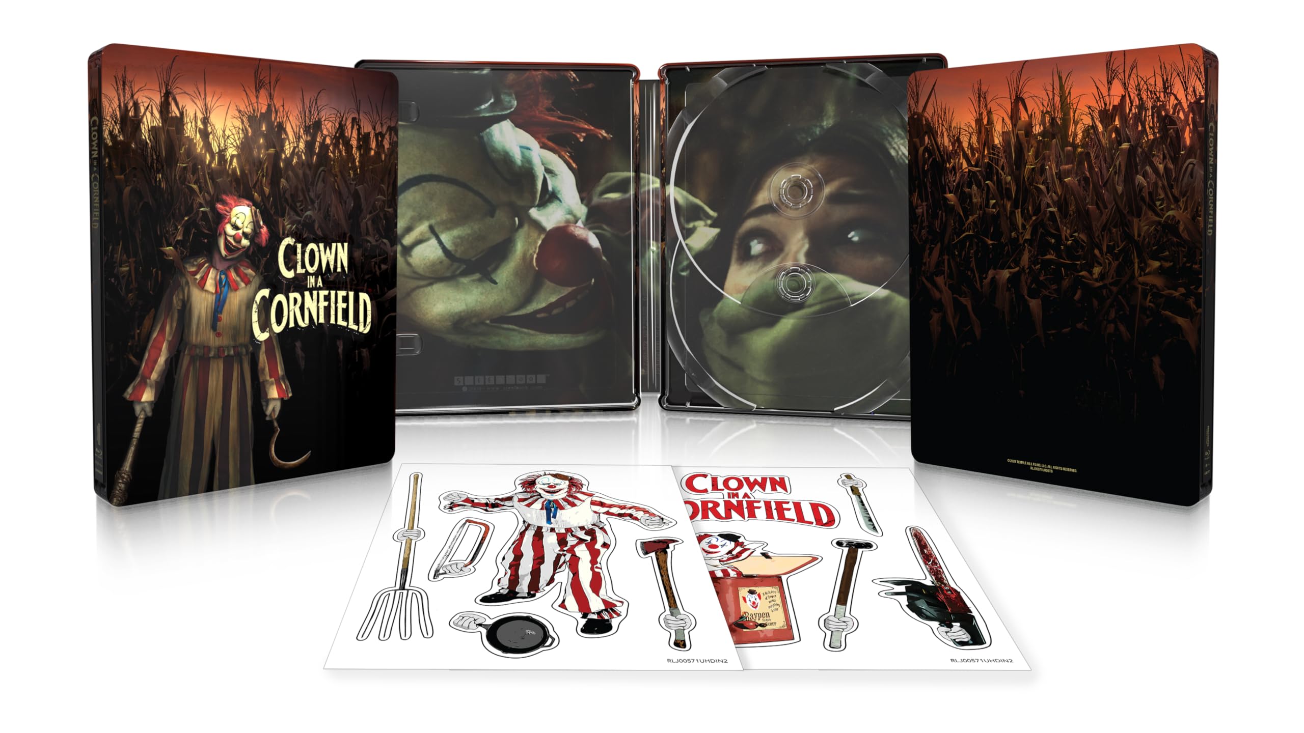 Clown in a Cornfield [4K UHD Steelbook + Blu-Ray]