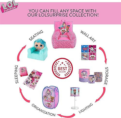 Miniatura 117 de Idea Nuova Cocomelon - Baúl plegable de almacenamiento de juguetes para niños, duradero con tapa Cocomelon,Batman Caballero Oscuro,Azul -