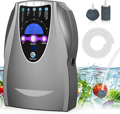 VTAR Ozone Machine, 1000mg/h Multipurpose Ozone Machine Purify Air, Water,