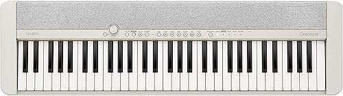 Casio Casiotone CT-S1 – Teclado retro sensible al tacto de 61 teclas | Diseño elegante y portátil para principiantes y profesionales | Piano de cola