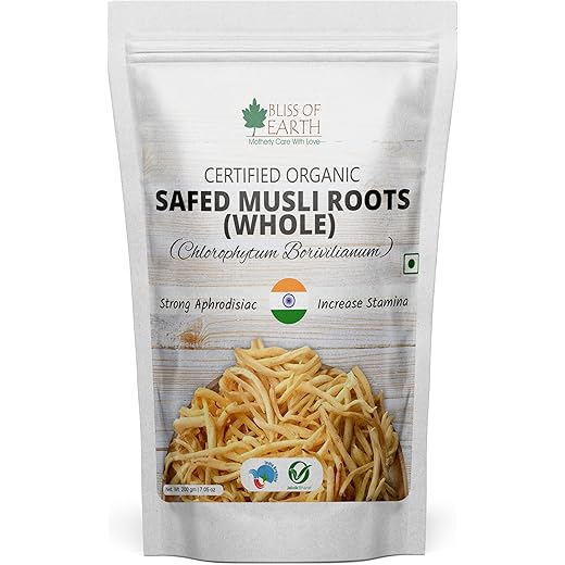 Bliss of Earth Safed Musli Immunity Booster - 200gm