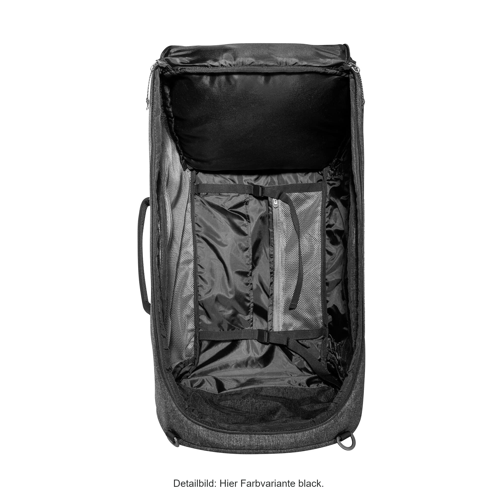 Tatonka Duffle Bag – składana torba podróżna z funkcją plecaka, zamykana, mała ilość miejsca do przechowywania