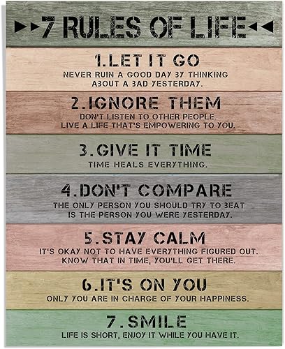 Motivational Wall Art - Office Wall Art  Decor - Motivational Poster - Classroom Posters - Inspirational Quotes for Home Office Bedroom Bathroom