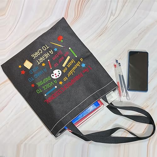 Miniatura 3 de Paraprofessional - Bolsa de maquillaje para asistente de enseñanza, bolsa con cremallera, regalos inspiradores, Bolsa