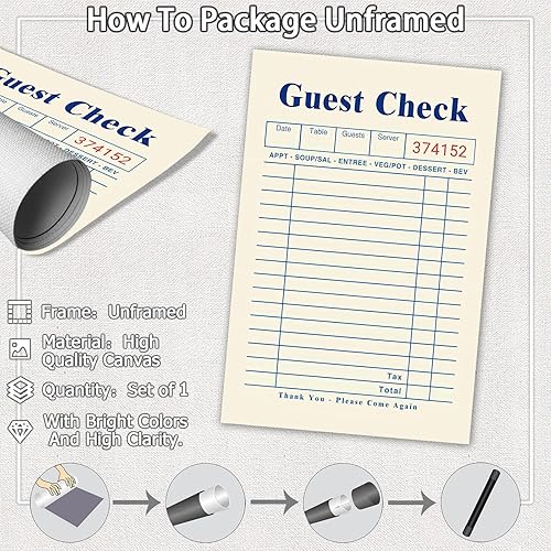 Miniatura 2 de Carteles divertidos de cuadros de invitados, vintage, moderno, arte de pared, diseño de carrito de bar, estético, impresión en lienzo retro en