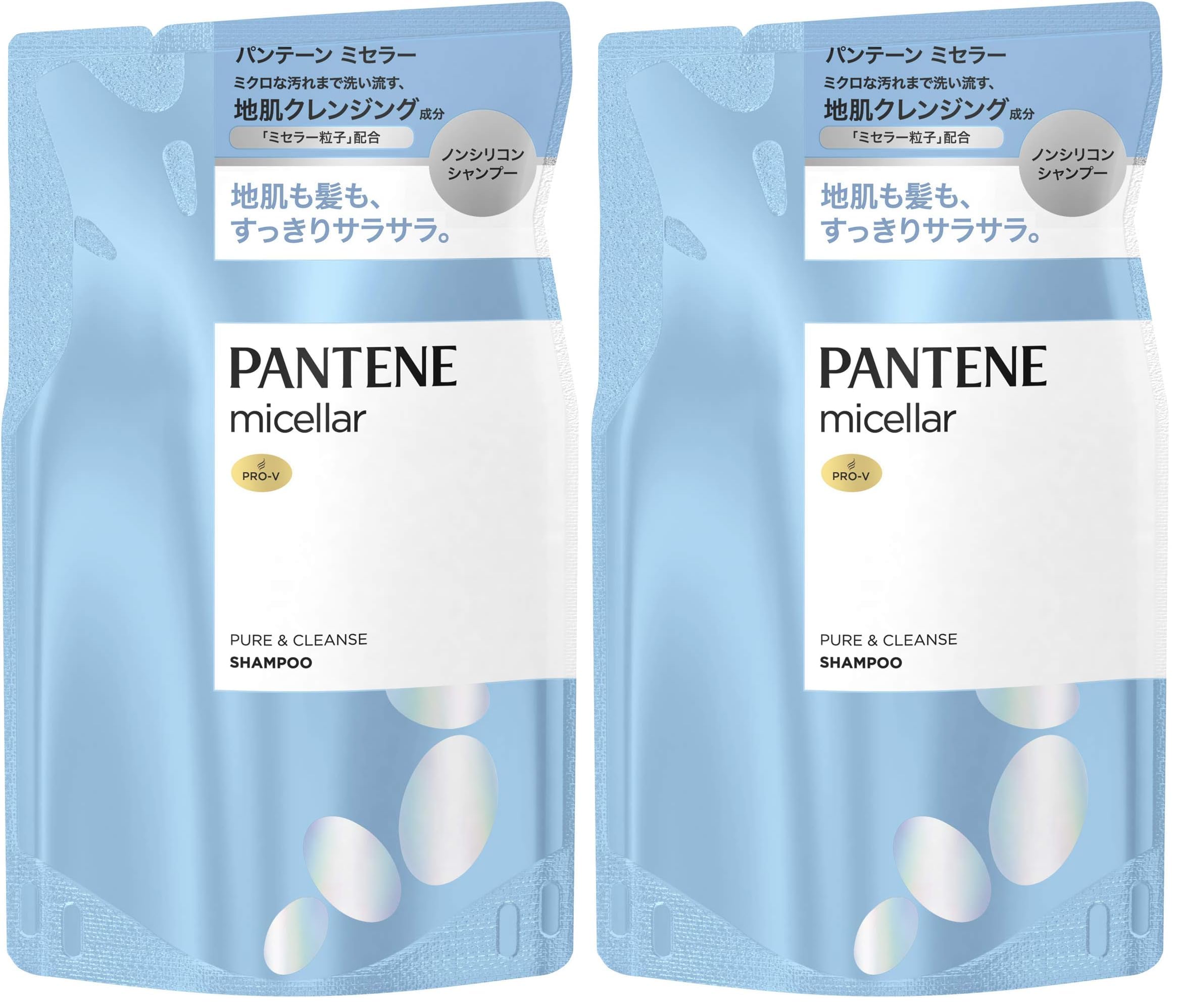 パンテーン ミセラー トリートメント 350mL 詰め替え ピュア&クレンズ ノ…