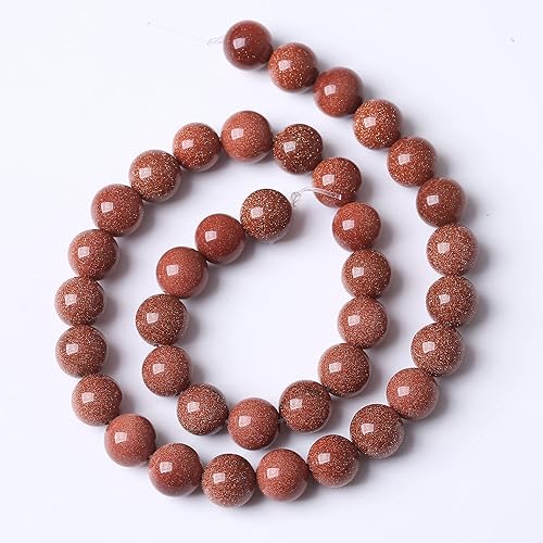 Miniatura 232 de Cuentas redondas sueltas de obsidiana negra de 0.236 pulgadas, cuentas de gemas naturales, cuentas de piedra energética de cristal para hacer joyas