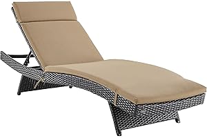 Crosley Outdoor Furniture: Biscayne Outdoor Wicker Chaise Lounge