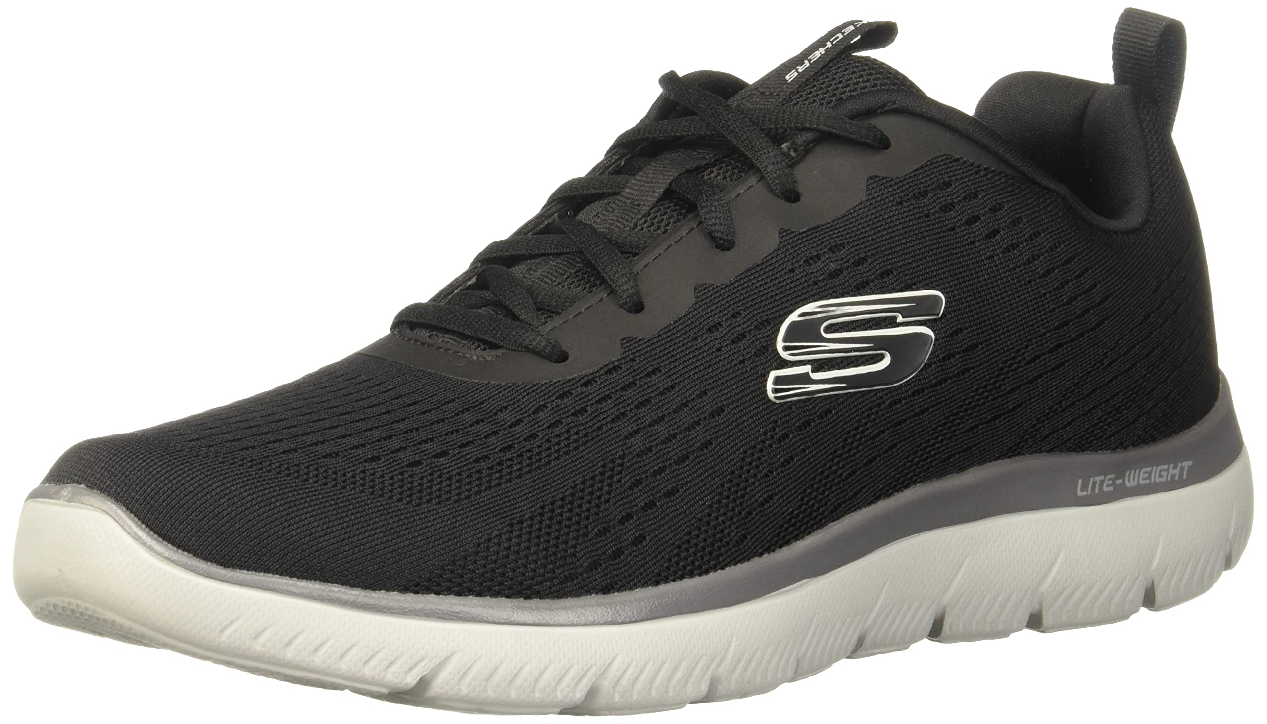 Skechers SUMMITS unisex-adult Sneakers 40 EU BLACK CHARCOAL