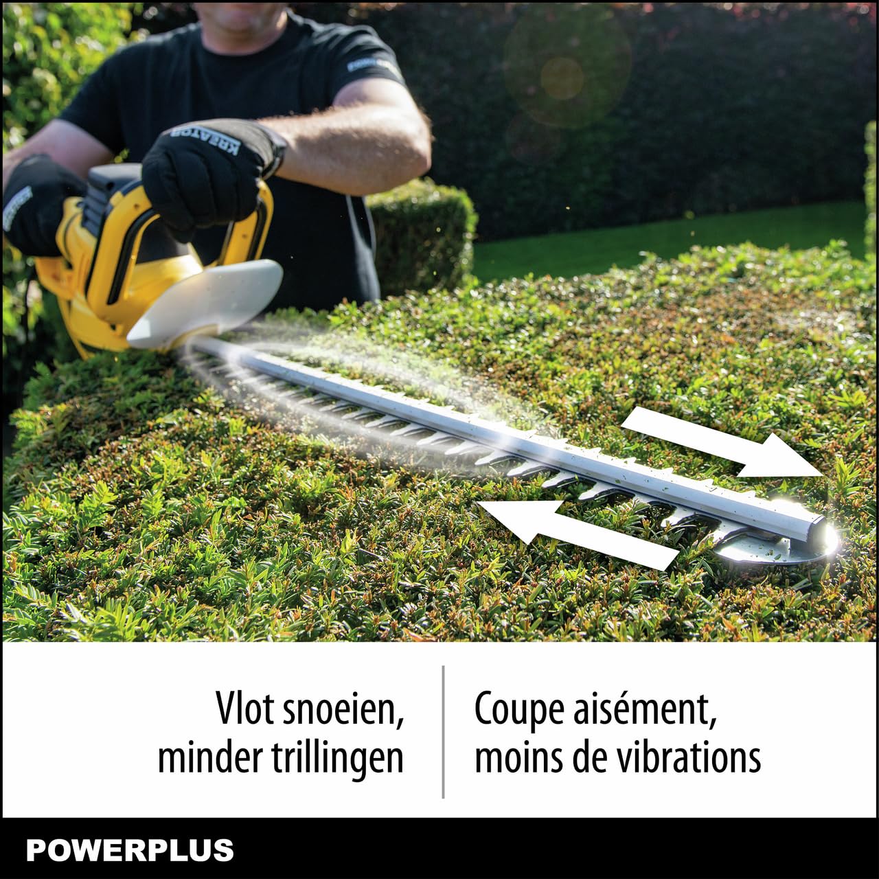 PowerPlus POWXG20080 POWXG20080 - Cortasetos 600 W, 610 mm