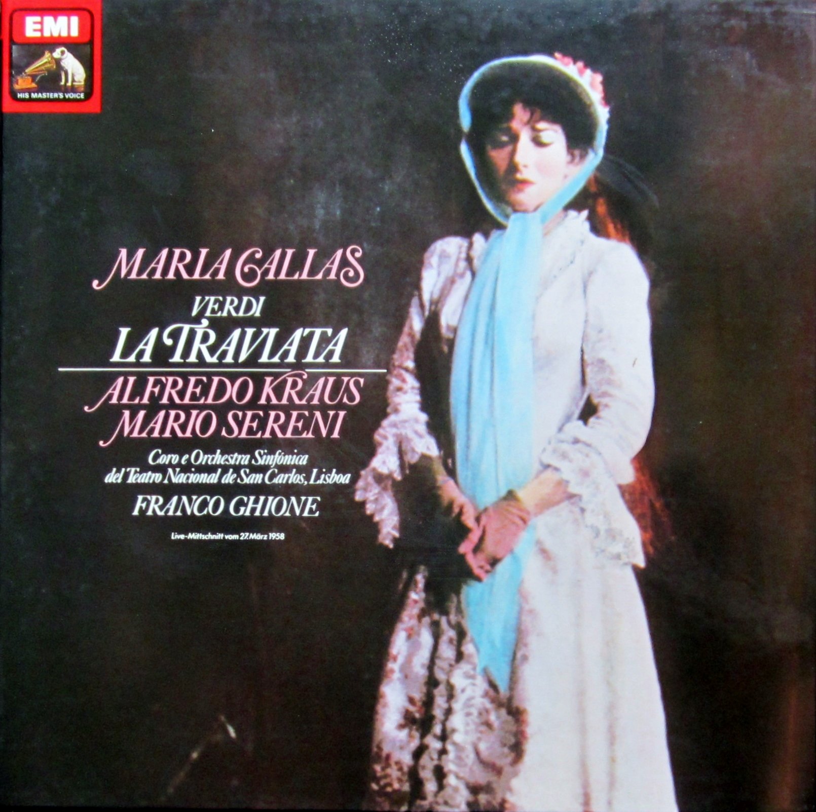 Verdi: La Traviata (Live-Mitschnitt vom 27. März 1958) [Vinyl Schallplatte] [2 LP Box-Set]
