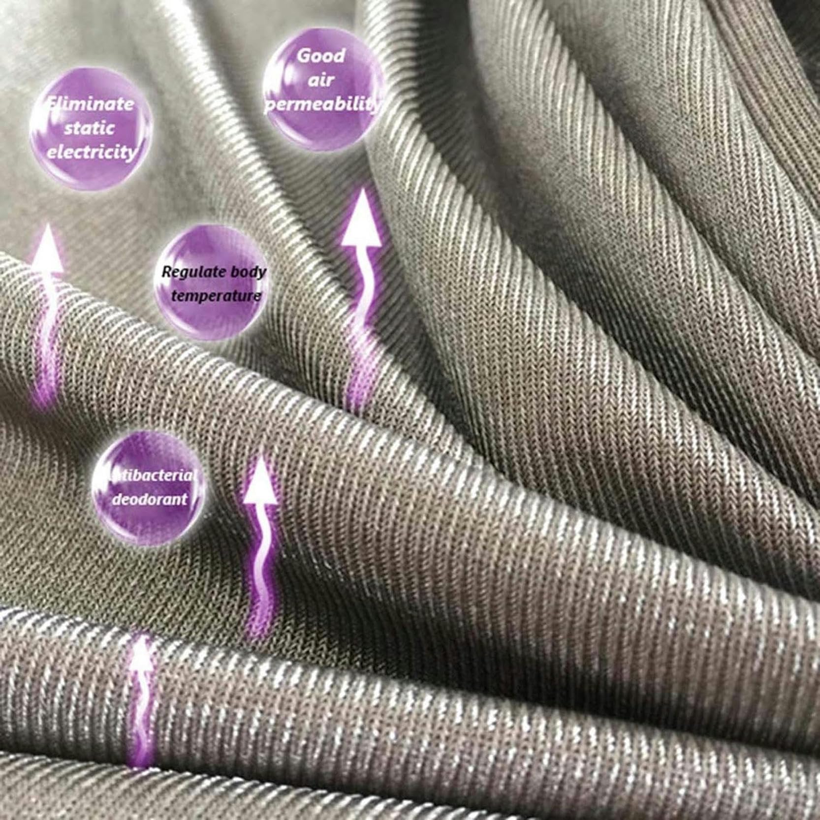 XENITE -Materiale di Schermatura del Segnale EMF Protezione Elettromagnetica Tessuto per Finestre Tessuto Schermante Coperta Protettiva Realizzata con Radiazioni Ad Alta Frequenza,150 x 100cm-1