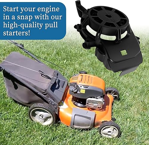 Miniatura 6 de 594062 Arranque de arranque de rebobinado compatible con motor B Riggs & S tratton 093J02 103M02 103M05 103M0B 104M02, S tens 150-002 - Reemplazo de