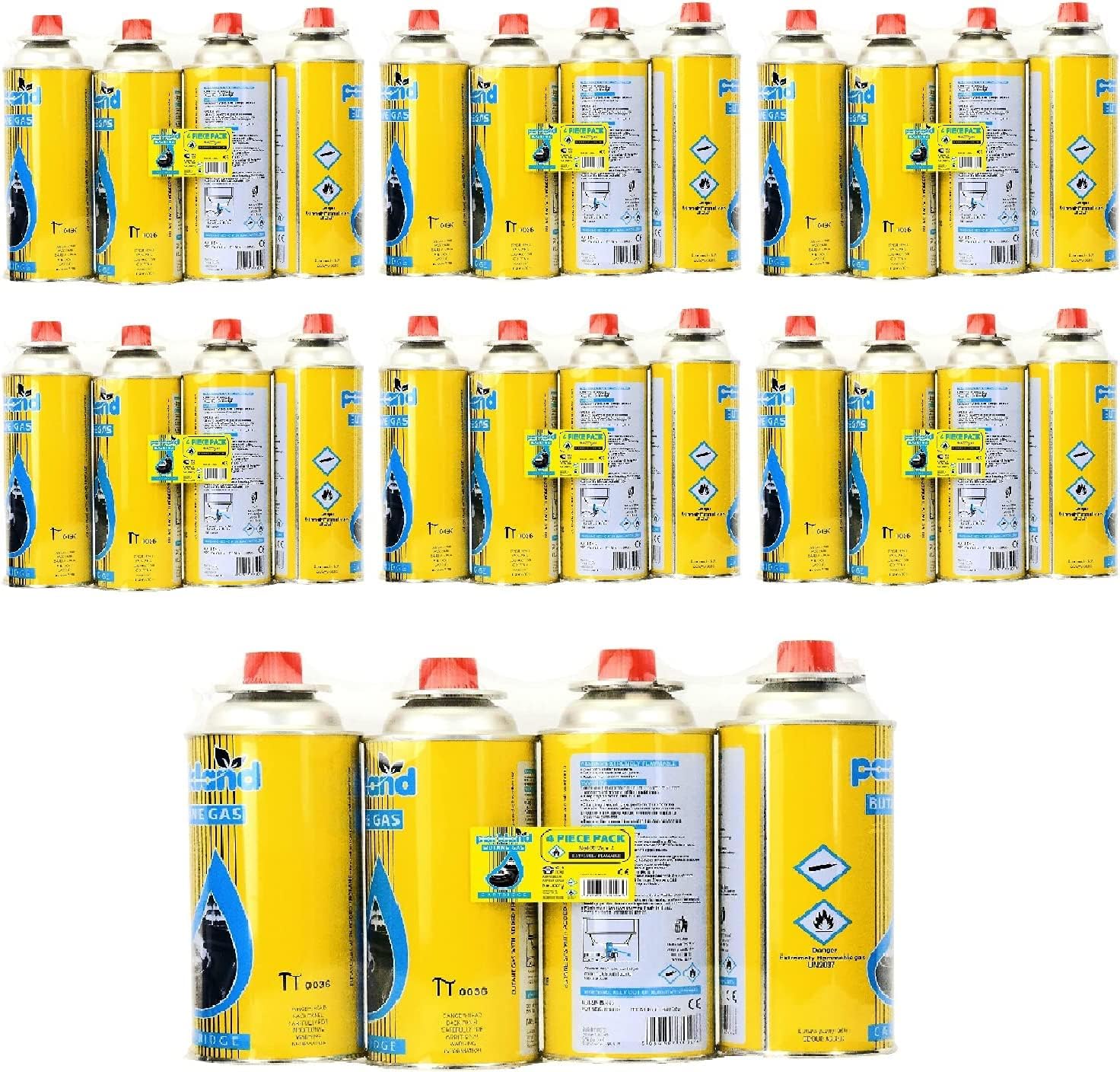 Aspire Decor BUTANE GAS BOTTLES CANISTERS FOR COOKER CAMPING HEATER BBQ