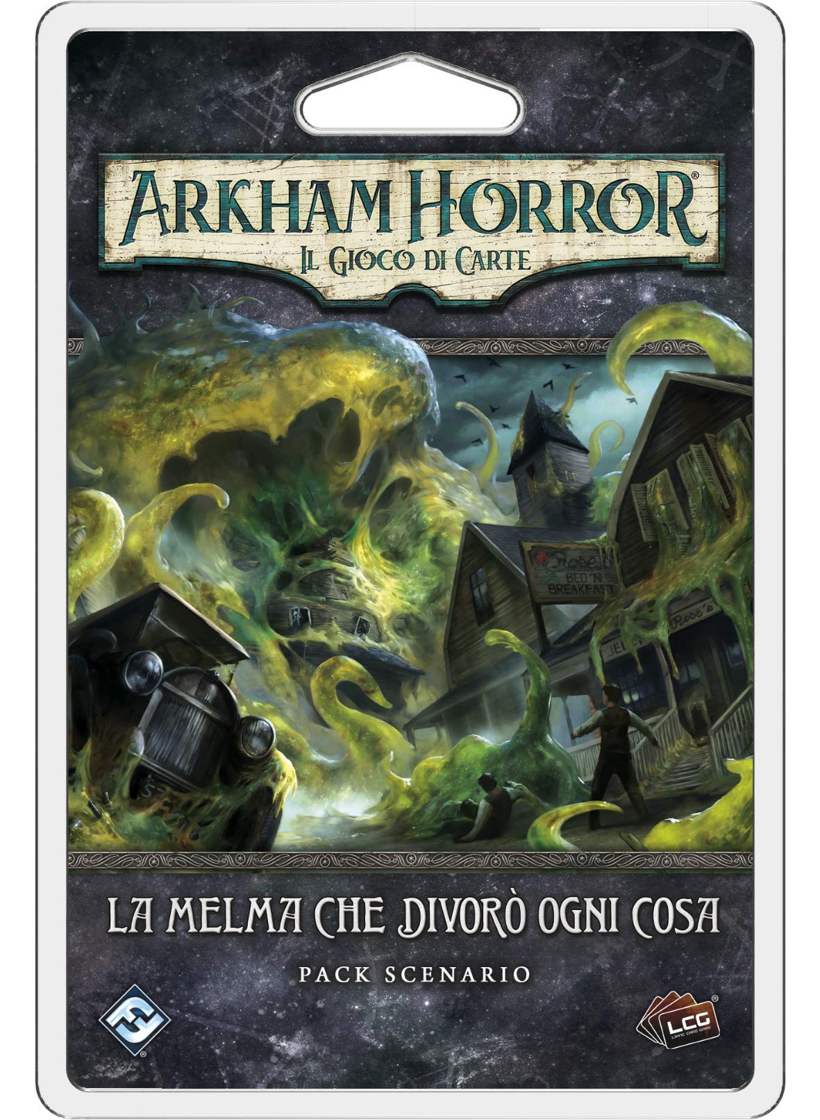 Asmodee Arkham Horror LCG - The Slime That Devoured Everything (expansion) - Card Game - 1-4 Players - Age 14+