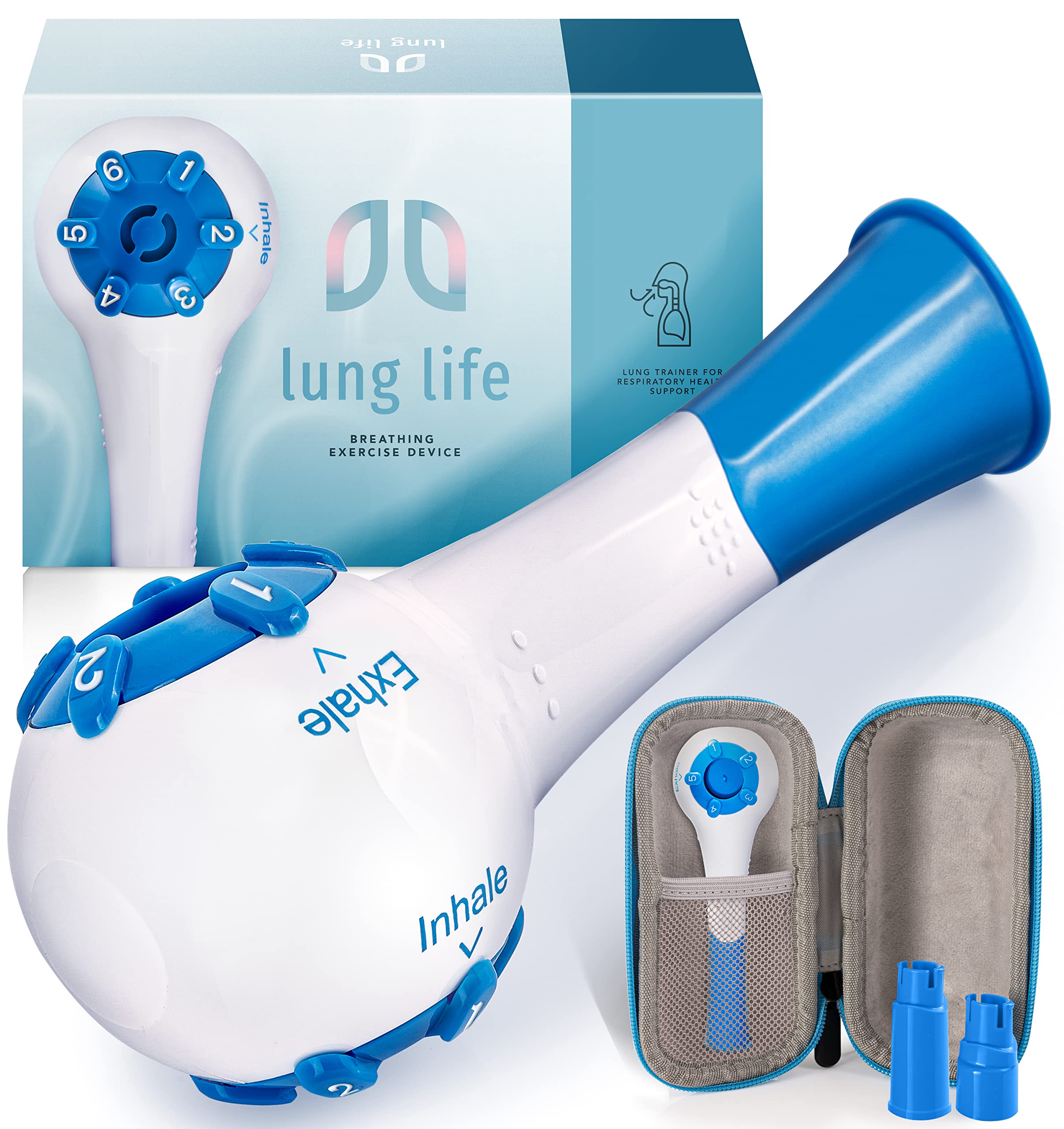 Breathing Exercise Device Inspiratory Muscle Strength Training