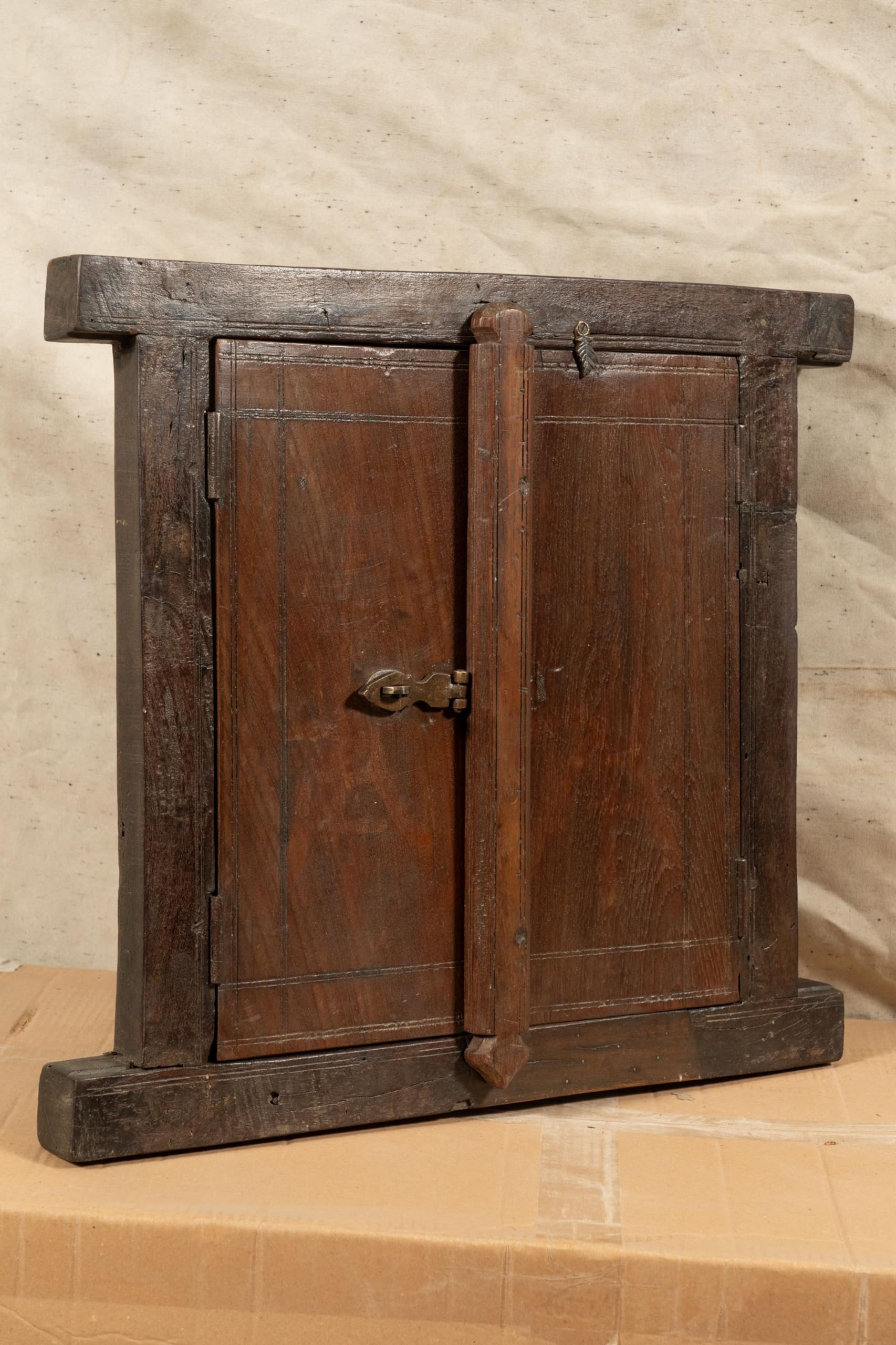 Biscottini Porta Interna Finestra L57,5XPR7,5XH52,5 CM - Porta in Legno - Porte da Interno ed Esterno - Arredo casa