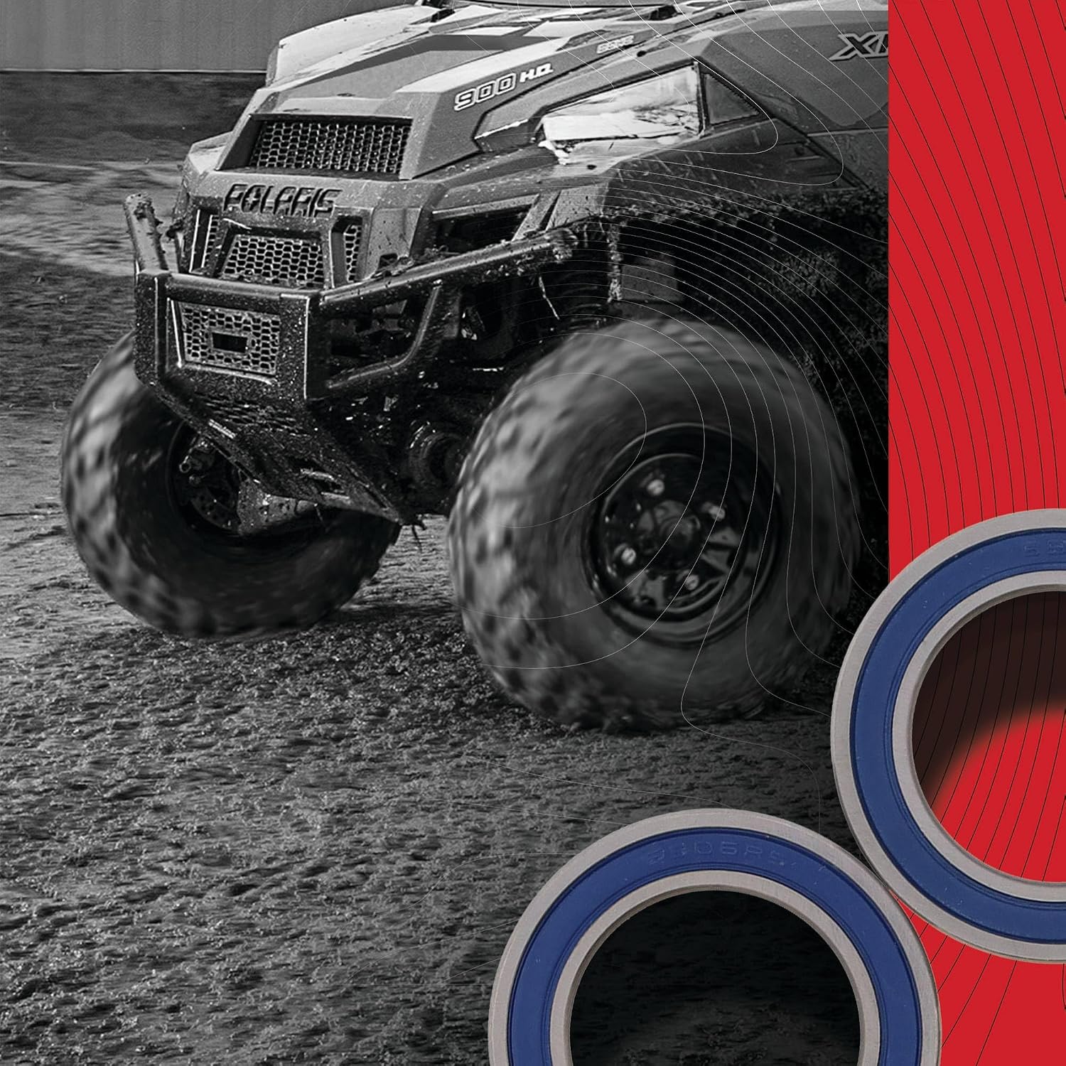 All Balls Racing 25-1402 Wheel Bearing Seal Kit Compatible with/Replacement for Beta Husaberg KTM