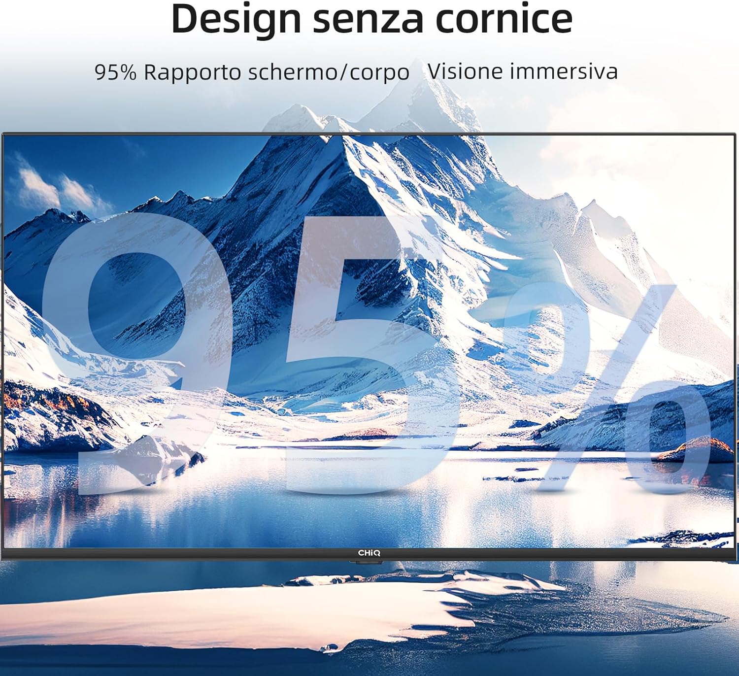 CHiQ L32H7G TV da 32 pollici, Smart TV, TV LED HD, Design senza cornice, Google TV HDR, Assistente Google, Telecomando con controllo vocale, Google Play CHiQ L32H7G TV da 32 pollici, Smart TV, TV LED HD, Design senza cornice, Google TV HDR, Assistente Google, Telecomando con controllo vocale, Google Play