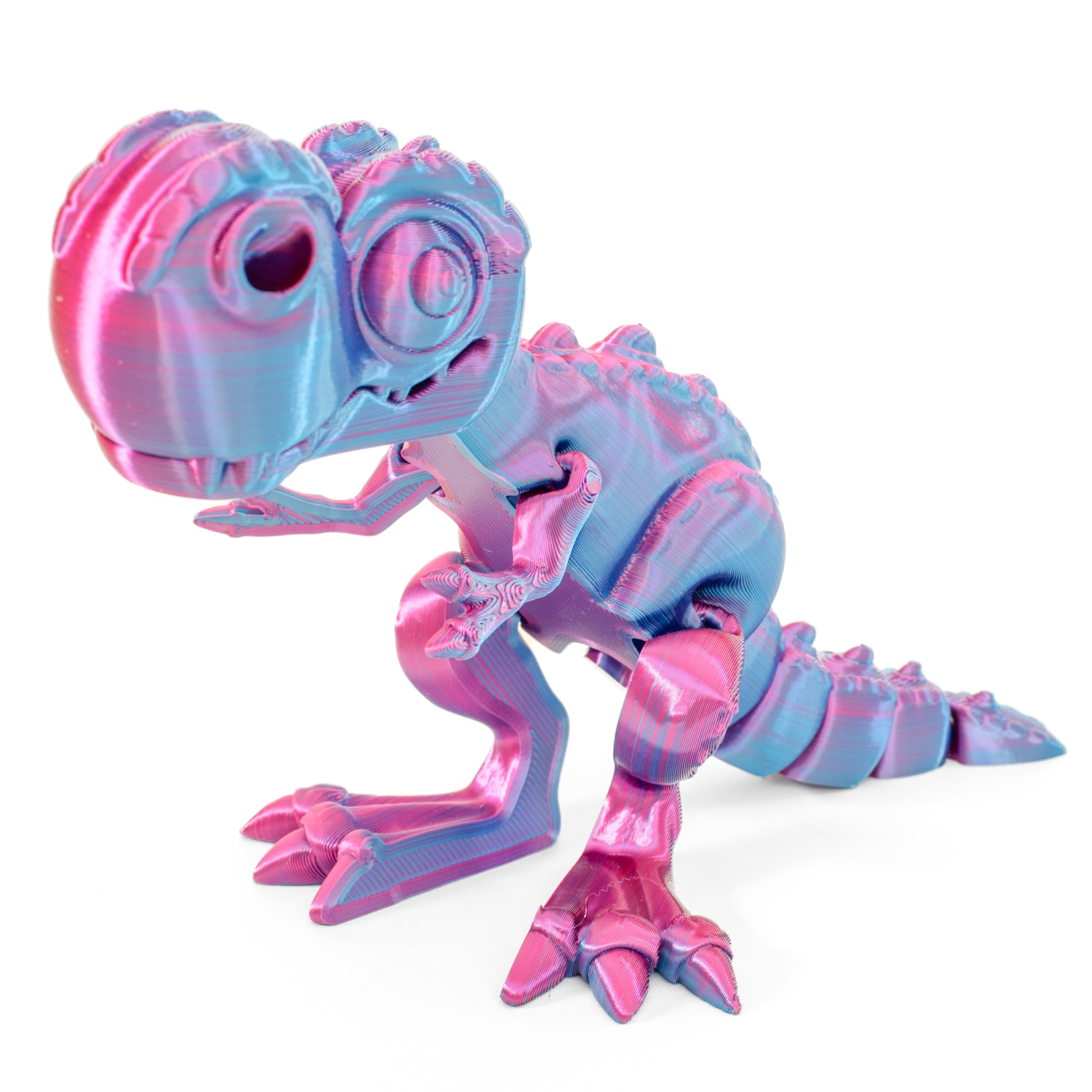 Amazon.com: Clever Contraptions Fidget T-Rex - Flexible